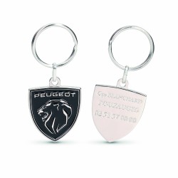 Porte-clés zamac logo voiture – Robuste et personnalisable