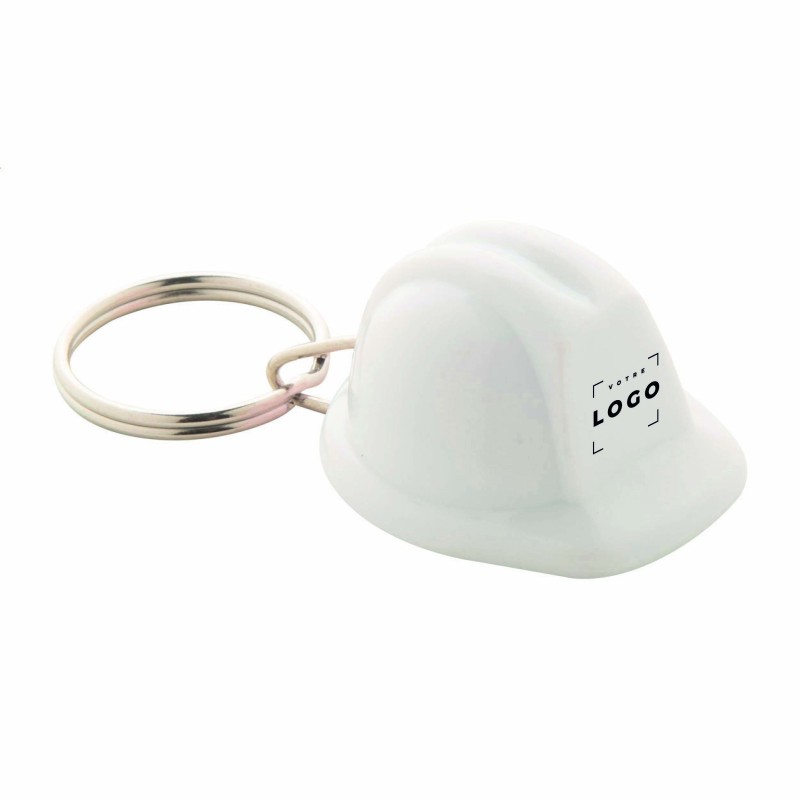 Porte-clés casque de sécurité – Plastique personnalisable