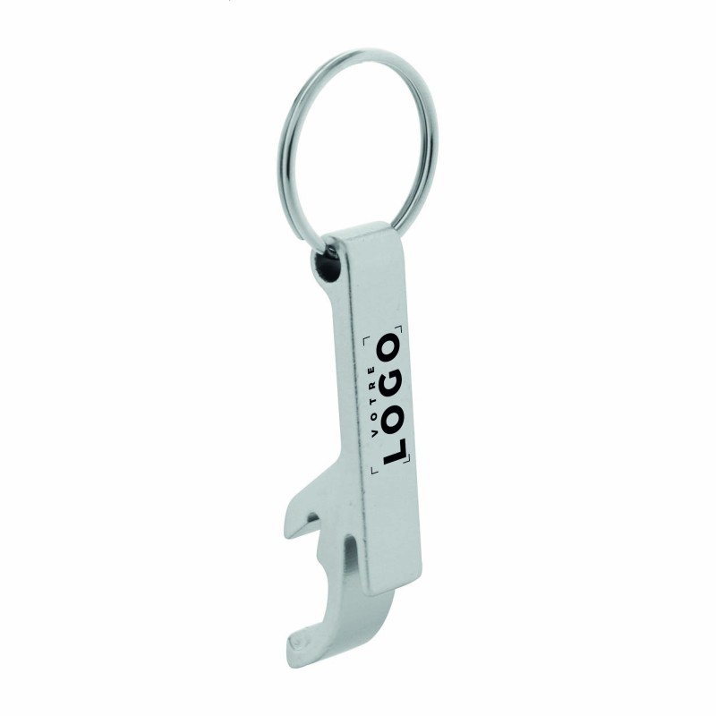 Décapsuleur porte-clés en aluminium – Personnalisable