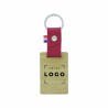 Porte-clés français végétal bambou – Personnalisable