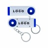 Porte-clés jeton LED – Torche 2 LED personnalisable