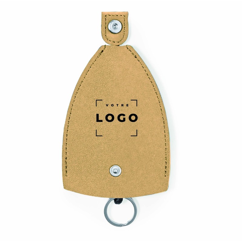 Porte-clés en éco-cuir – Cadeau d’entreprise