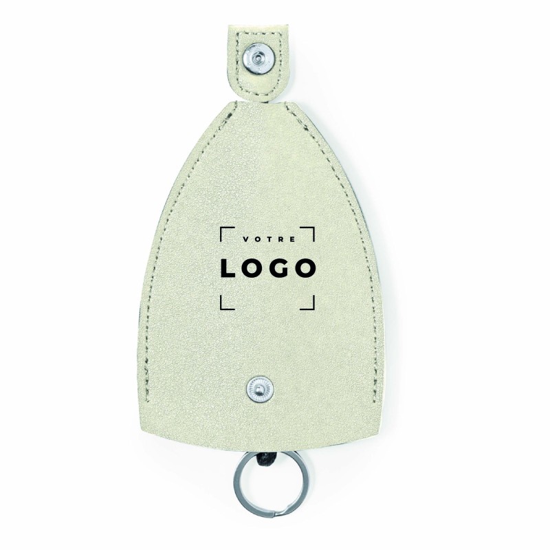 Porte-clés en éco-cuir – Cadeau d’entreprise