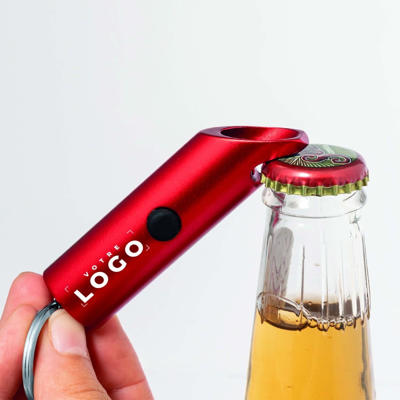 Porte-clés LED multifonction – Aluminium recyclé