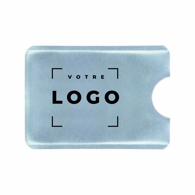 Étui souple 1 carte anti-RFID – Cadeau d’entreprise