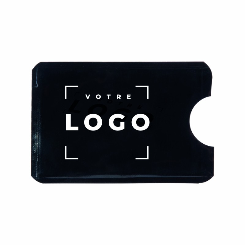 Étui souple 1 carte anti-RFID – Cadeau d’entreprise