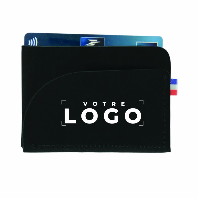 Porte-cartes fabriqué en France en matière végétale | Cadeau d’affaire