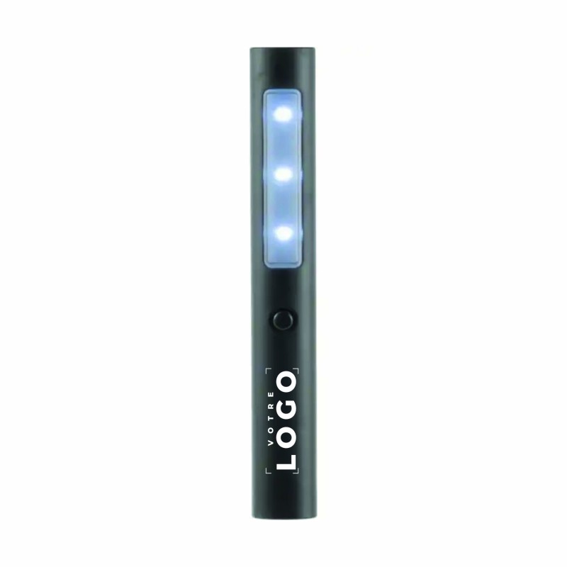 Torche 3 LED en ABS personnalisable – Éclairage mains libres