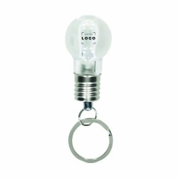 Porte-clés lumineux personnalisable en plastique et métal