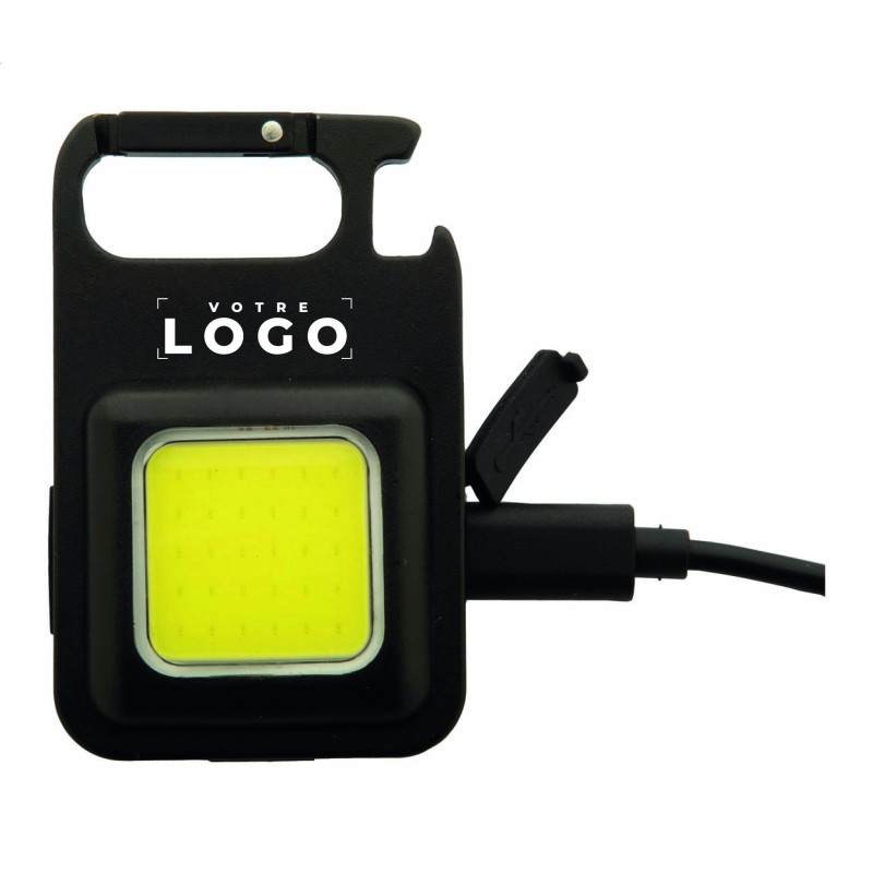 Lampe de poche multifonction rechargeable – Goodie personnalisable