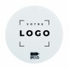 Sous-verre rond en feutrine RPET personnalisable – Goodie éco