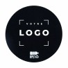 Sous-verre rond en feutrine RPET personnalisable – Goodie éco