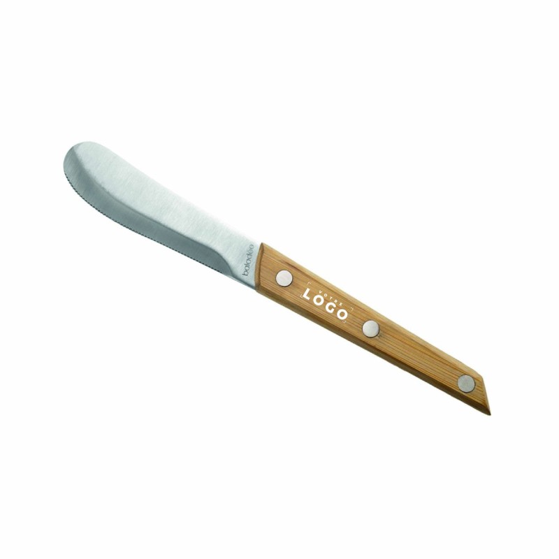 Tartineur professionnel – Lame inox 420 et manche bambou