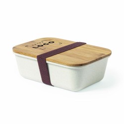 Boîte à Lunch Personnalisée en Bambou – Cadeau d’Entreprise