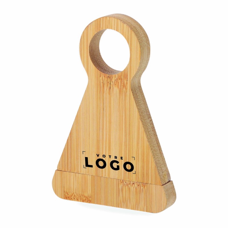 Tire-Bouchon en Bambou Support Bouteille – Goodie Écologique