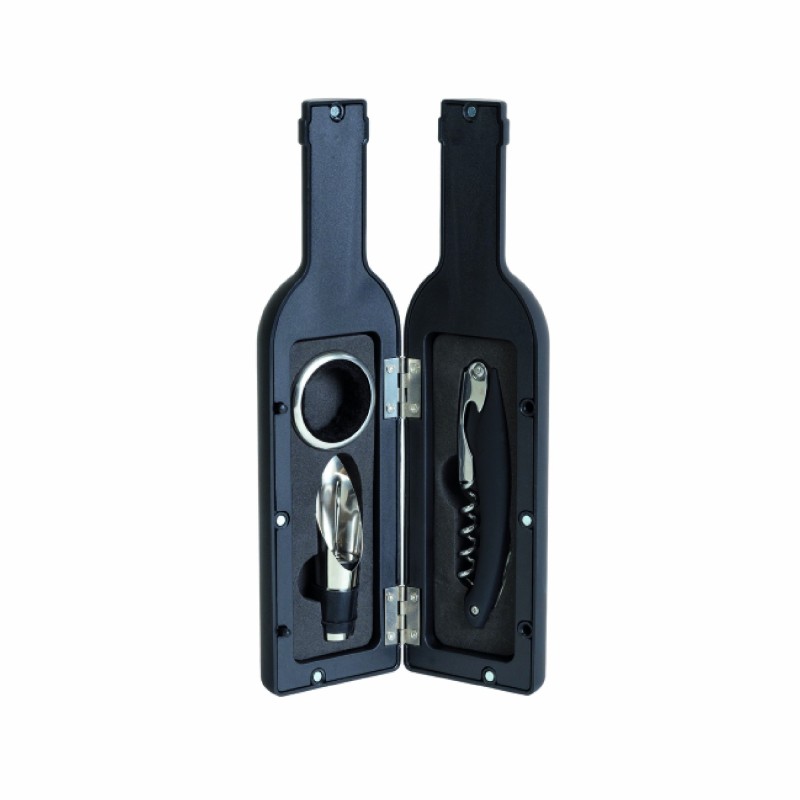 Set sommelier personnalisé 3 pièces – Cadeau d’affaires élégant