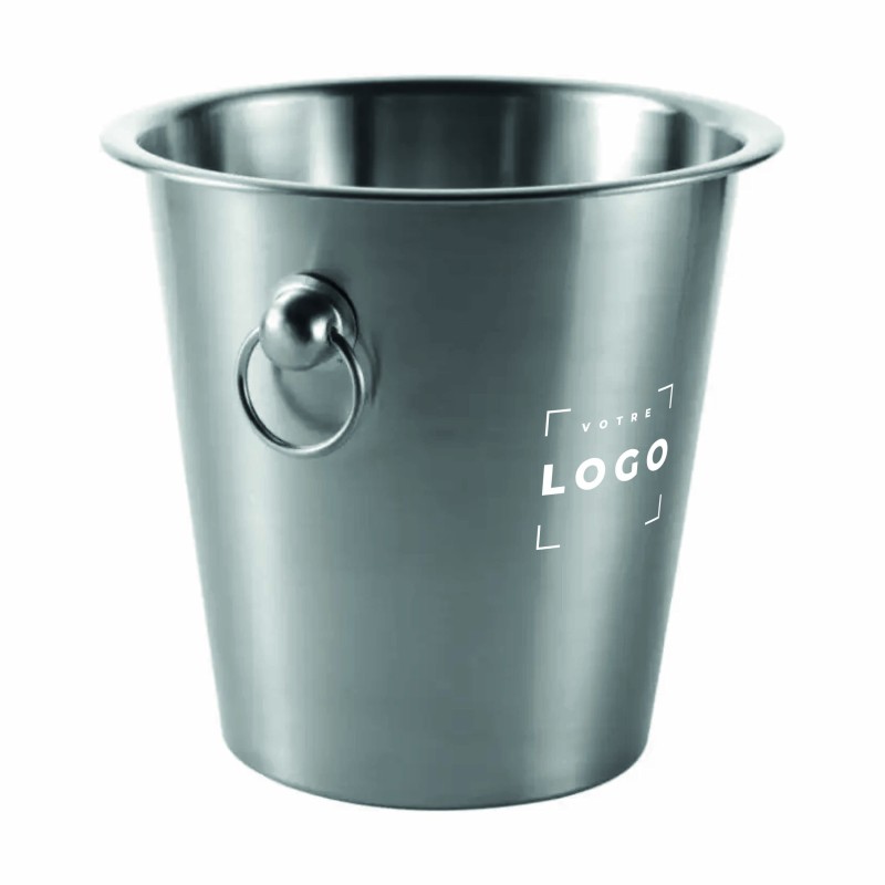 Seau à champagne en acier inoxydable – Personnalisable