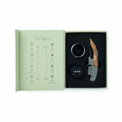 Coffret Histoire du Vin – Accessoires vin élégants et durables