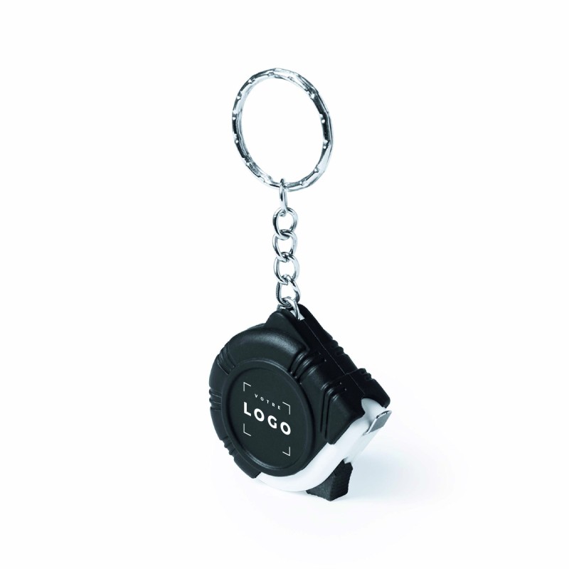 Mètre ruban porte-clés 1 m – Compact, verrouillage et marquage