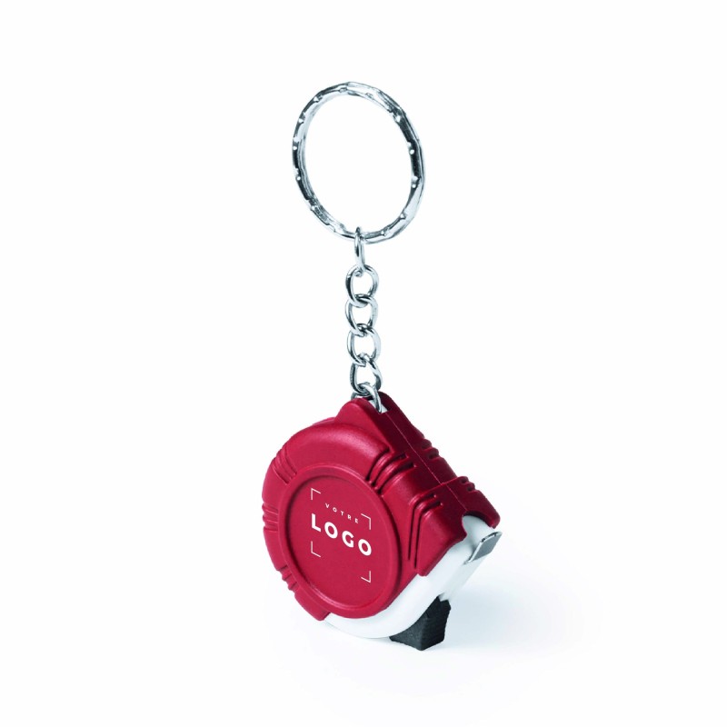 Mètre ruban porte-clés 1 m – Compact, verrouillage et marquage