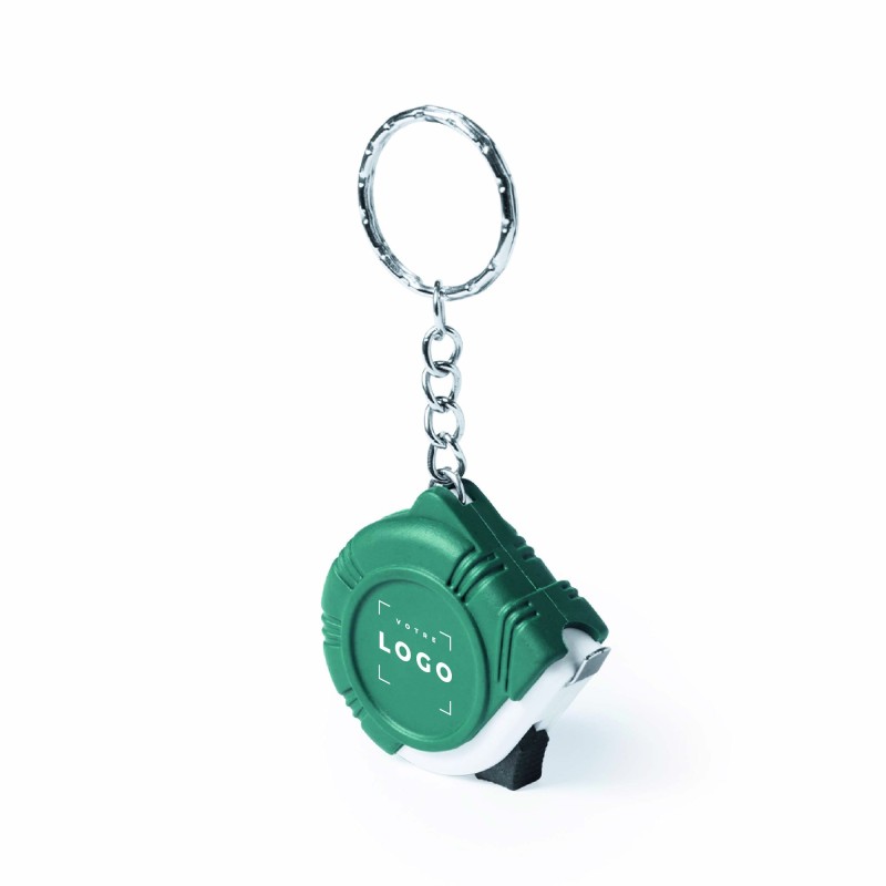 Mètre ruban porte-clés 1 m – Compact, verrouillage et marquage