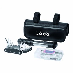 Kit de réparation vélo complet | Sac de cadre multifonction 15 outils