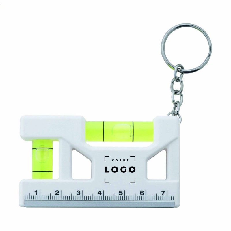 Porte-clés niveau, multi-fonctions en ABS recyclé – Personnalisable