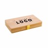 Ensemble d’outils 21 pièces – Boîte en bambou personnalisable