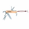 Couteau multi-fonctions bambou – 9 fonctions personnalisable