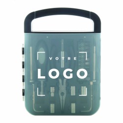 Set d’outils 22 pièces – Valise plastique personnalisable