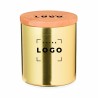 Bougie parfumée vanille – Métal, bambou et personnalisable