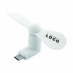 Ventilateur téléphone portable USB-C – Compact et personnalisable