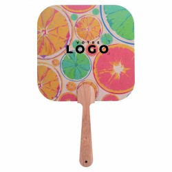 Éventail sur-mesure personnalisable en bambou | Goodies éco