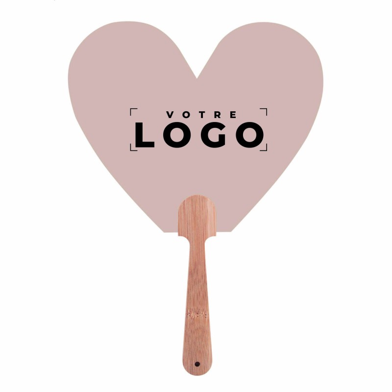 Éventail sur-mesure personnalisable en bambou | Goodies éco