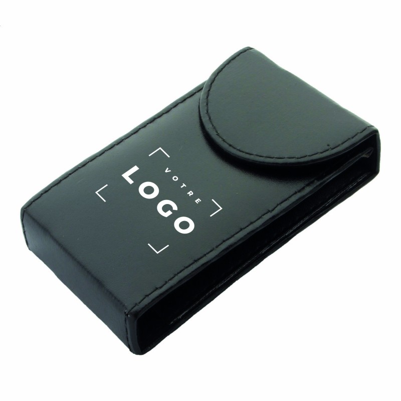 Set manucure 6 pièces – Boîtier simili-cuir personnalisable