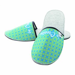 Chaussons RPET personnalisables – Goodies confortables et écologiques