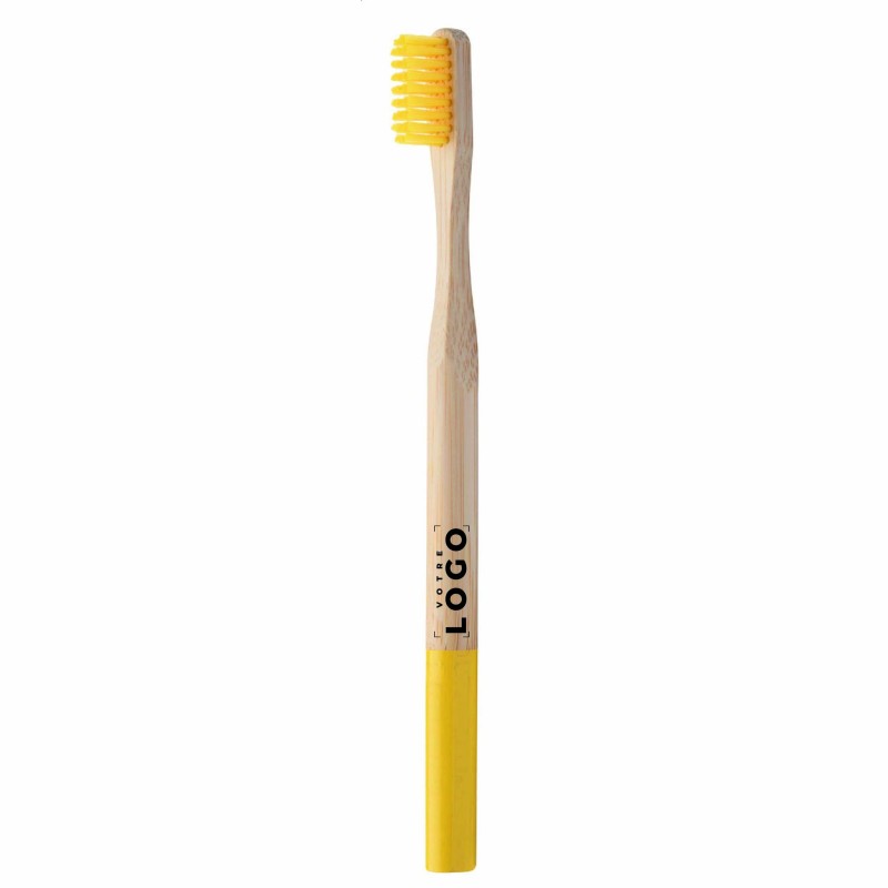 Brosse à dents bambou adulte – Personnalisable, écologique