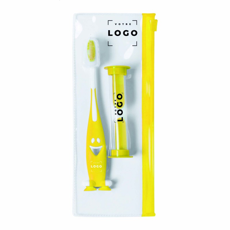 Set brosse à dents enfants – Goodie Personnalisable et ludique