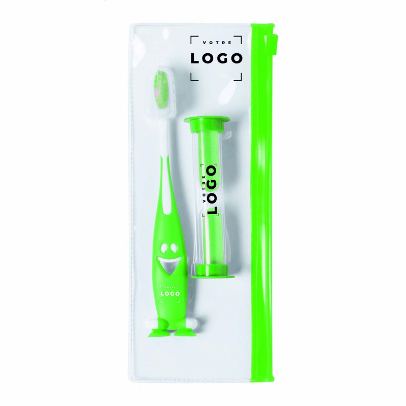 Set brosse à dents enfants – Goodie Personnalisable et ludique