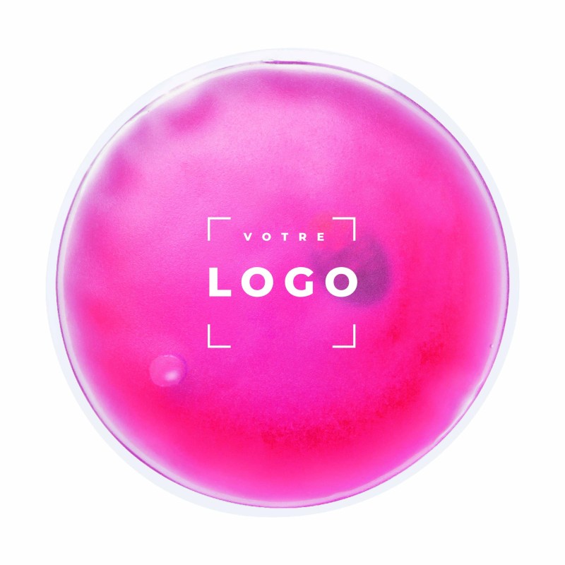 Chaufferette réutilisable gel coloré – Objet hivernal à personnaliser