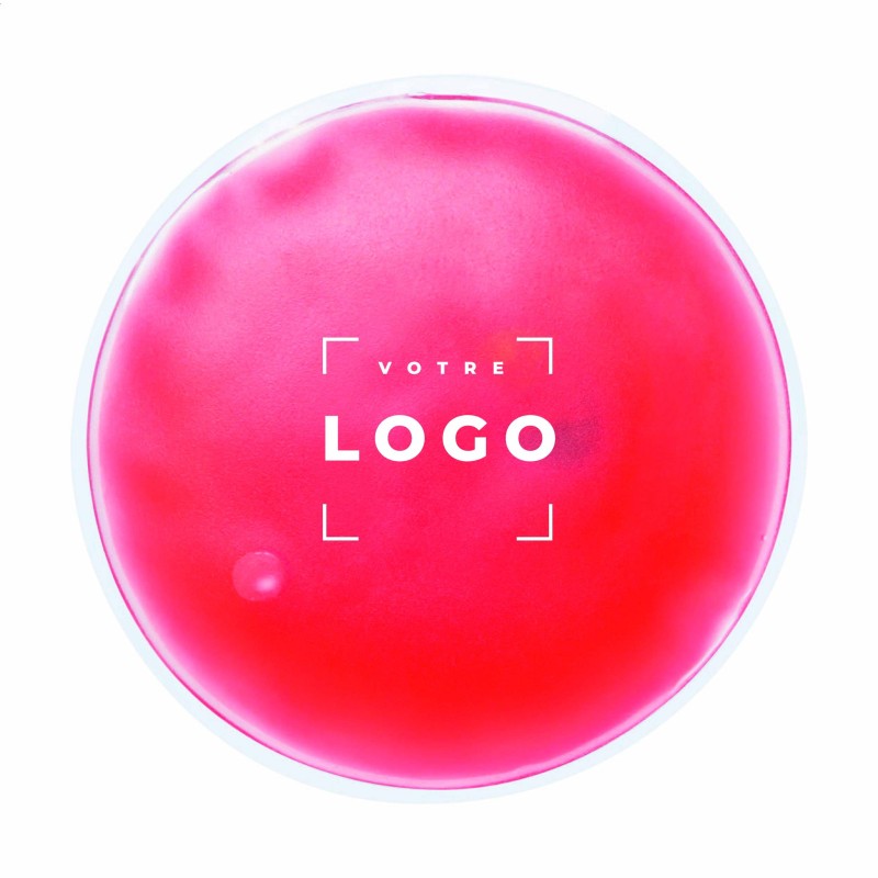 Chaufferette réutilisable gel coloré – Objet hivernal à personnaliser