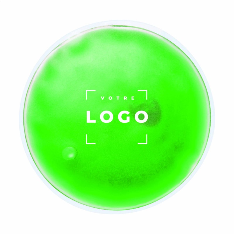 Chaufferette réutilisable gel coloré – Objet hivernal à personnaliser