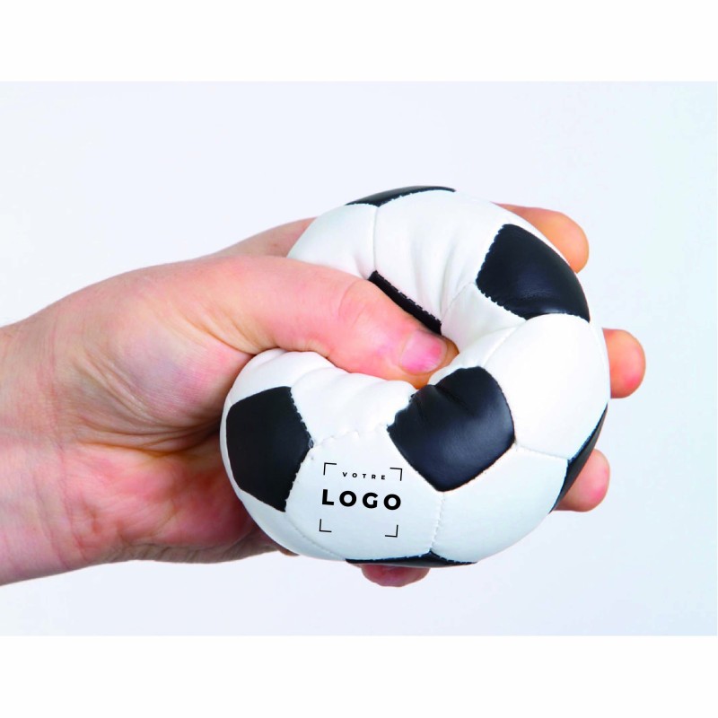Balle anti-stress ballon de football en mousse PU personnalisable