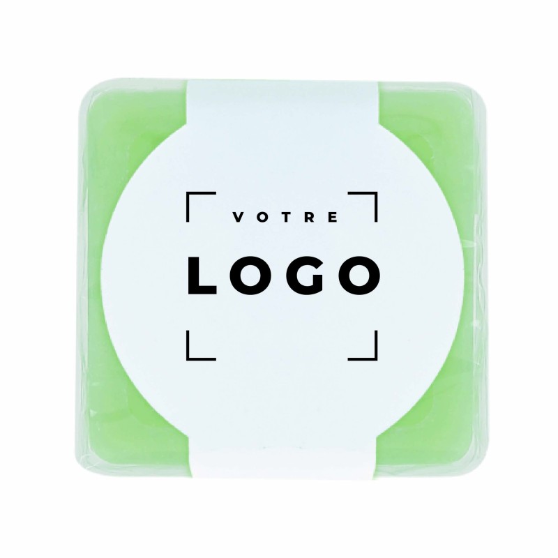 Savon de Marseille 30 g personnalisable – Cadeau d’affaires naturel