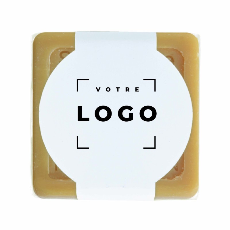 Savon de Marseille 30 g personnalisable – Cadeau d’affaires naturel