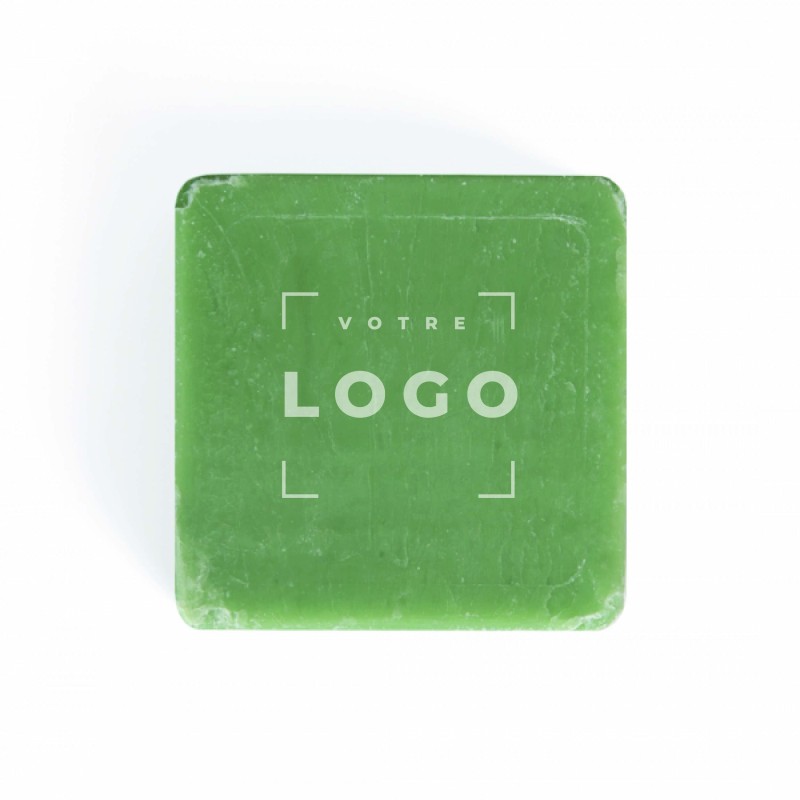 Savon de Marseille 30 g personnalisable – Cadeau d’affaires naturel