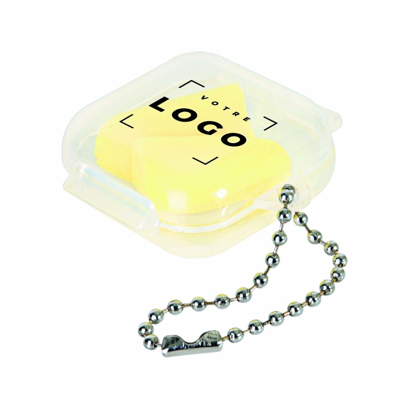 Bouchons d’oreille en PU avec boîte en polypropylène | Personnalisable