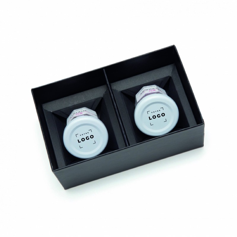 Coffret 2 Bougies Parfumées Made in France – Personnalisable