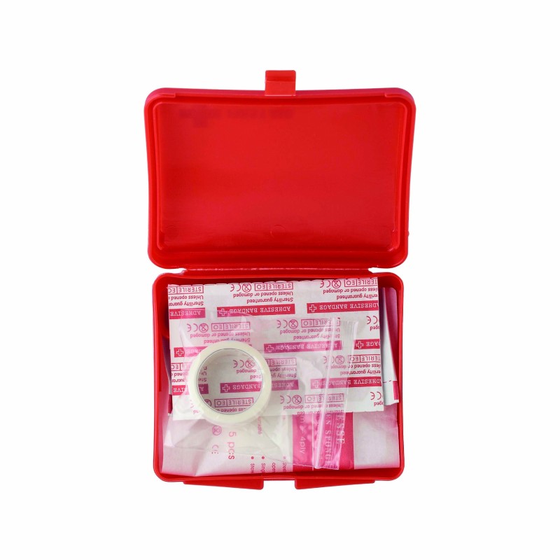 Kit de premiers secours complet en étui rigide – Conforme aux normes