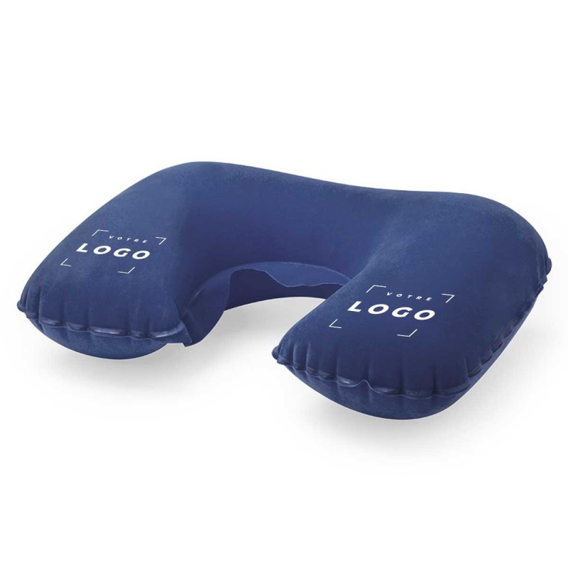 Coussin gonflable en suédine douce – Cadeau d’affaires